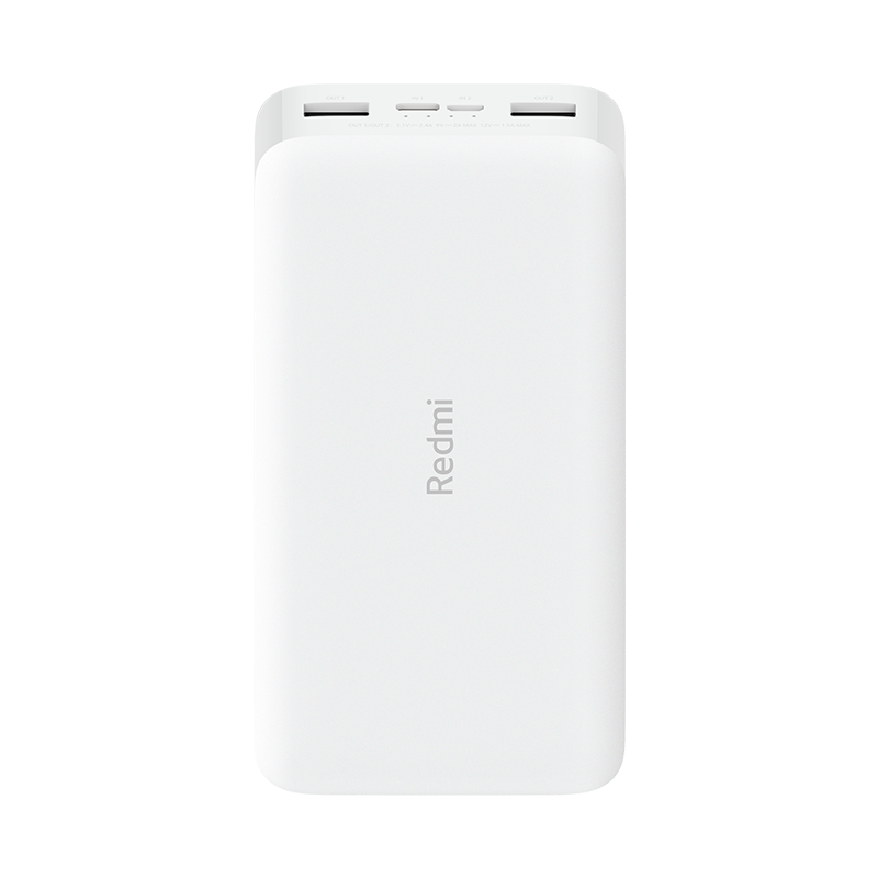 20000mAh Redmi 18W Fast Charge Power Bank (White) Белый