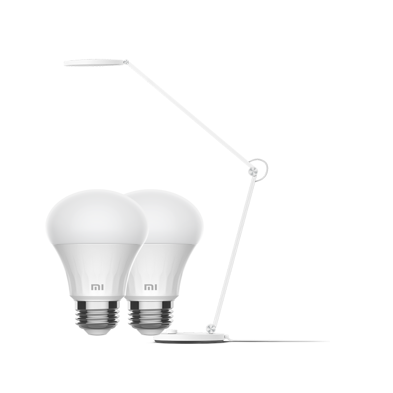 (КОМПЛЕКТ)Mi Smart LED Desk Lamp Pro & Mi Smart LED Bulb (Warm White)*2